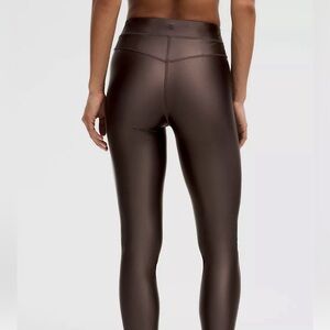 lulu lemon satin shine high waisted leggings